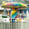 Rainbow flying chair