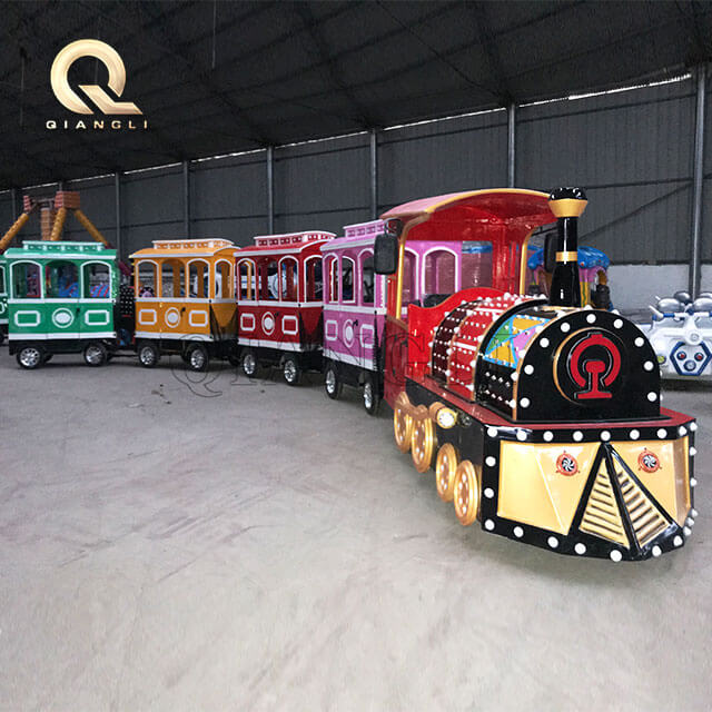 Antique Trackless Train
