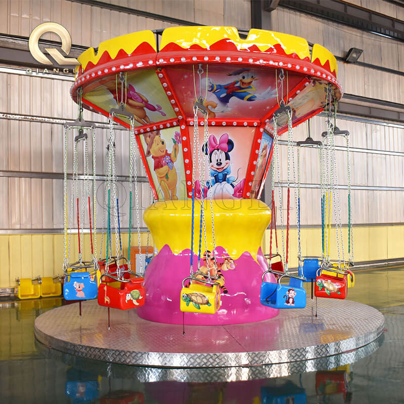 Cartoon Kids Swing Rides